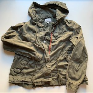 Converse Hooded Army Jacket, Large